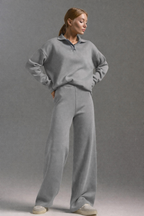 Hanna Damski Zestaw Wypoczynkowy | Swobodny Krój z Kołnierzykiem