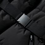 Damska Kurtka Puchowa z Paseczkiem na Zimę