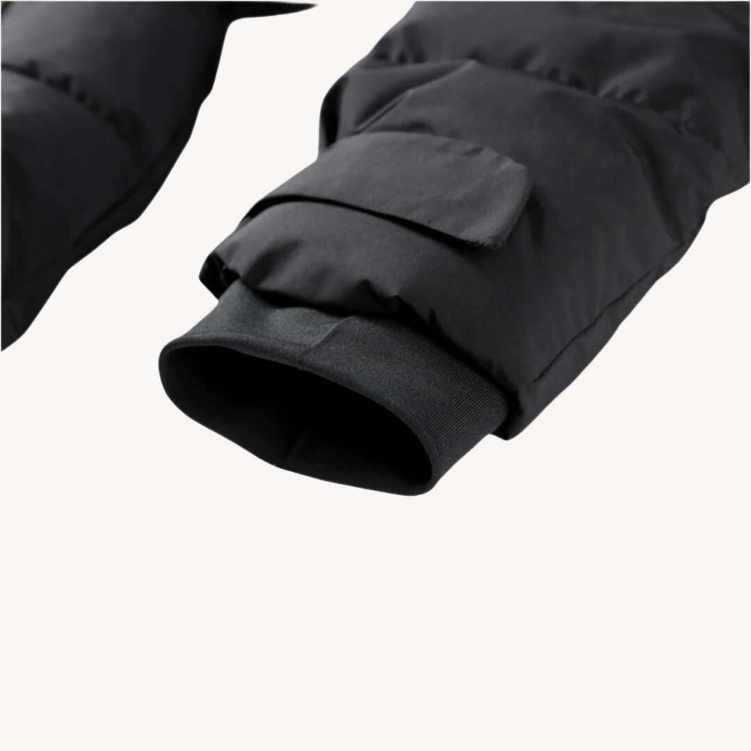 Damska Kurtka Puchowa z Paseczkiem na Zimę